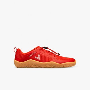 BAREFOOT SHOES PRIMUS TRAIL II FG JUNIORS-FIERY CORAL